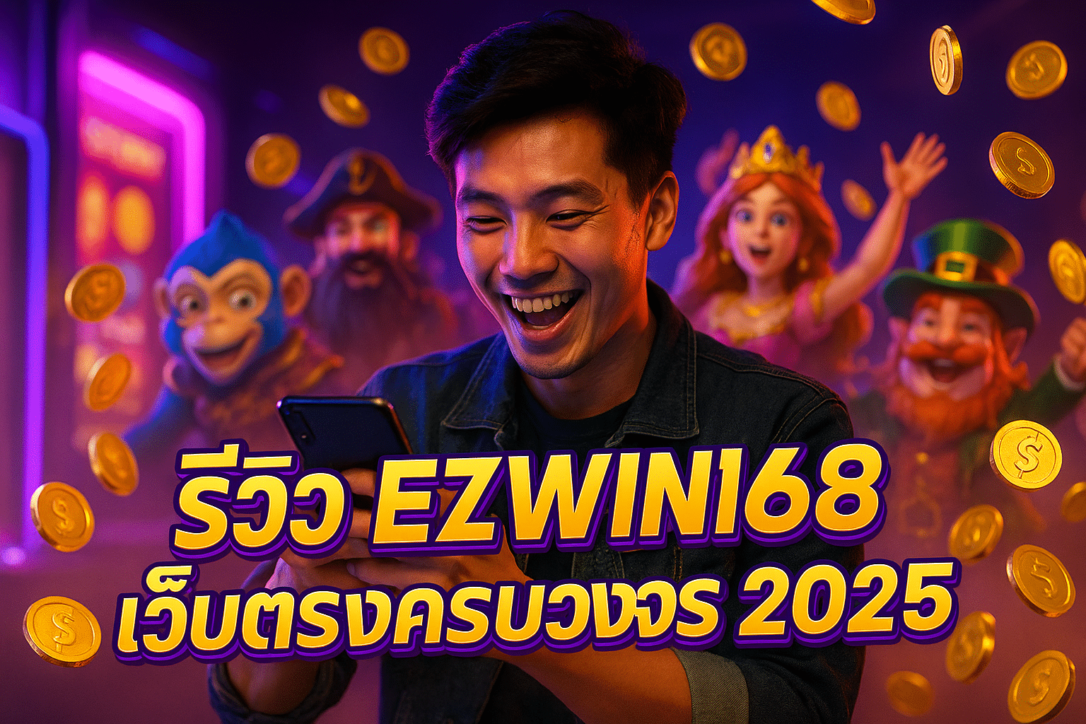 รีวิว EZWIN168 เว็บตรงครบวงจร 2025