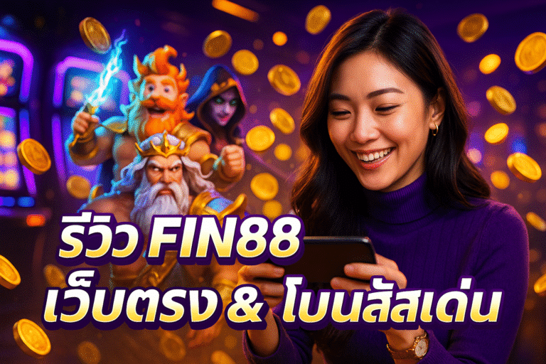 รีวิว FIN88 เว็บตรง & โบนัสเด่น