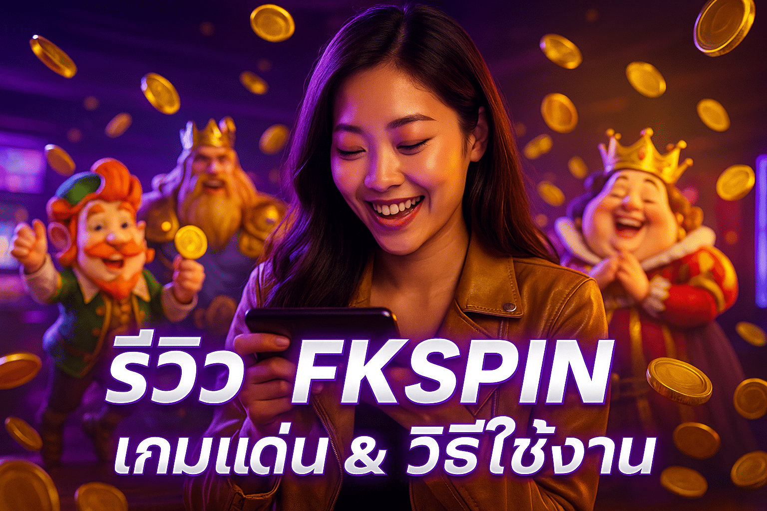 รีวิว FKSPIN เกมเด่น & วิธีใช้งาน