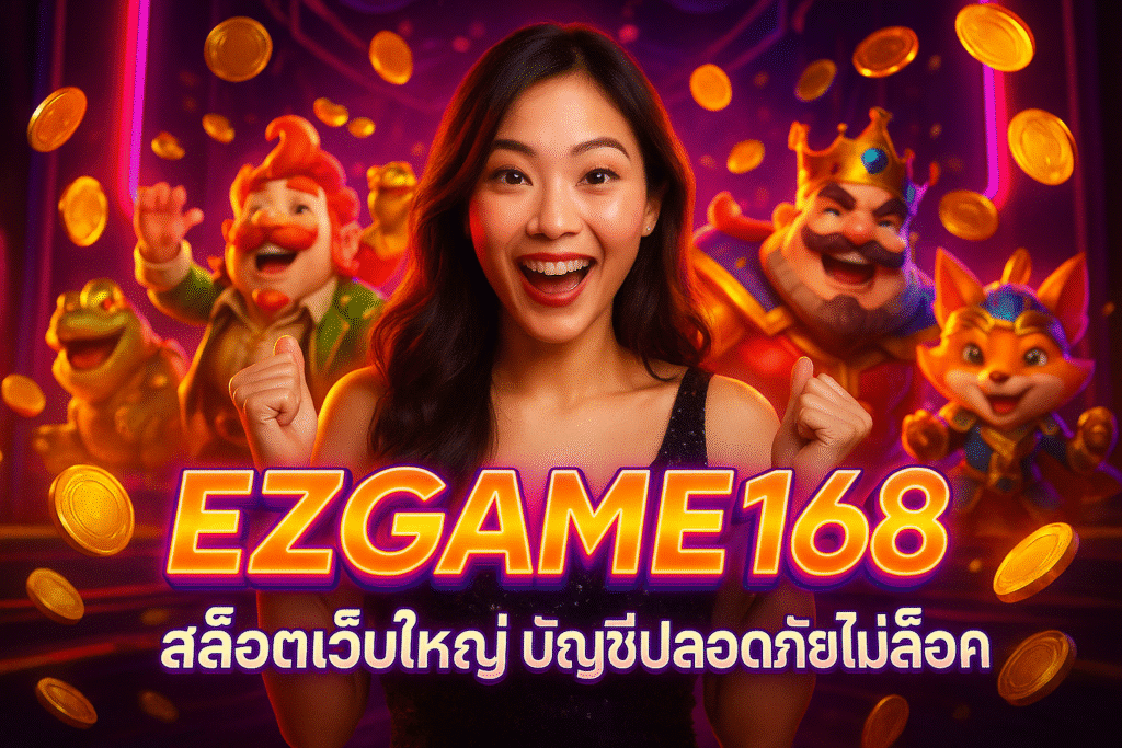 EZGAME168 สล็อตเว็บใหญ่ บัญชีปลอดภัยไม่ล็อค