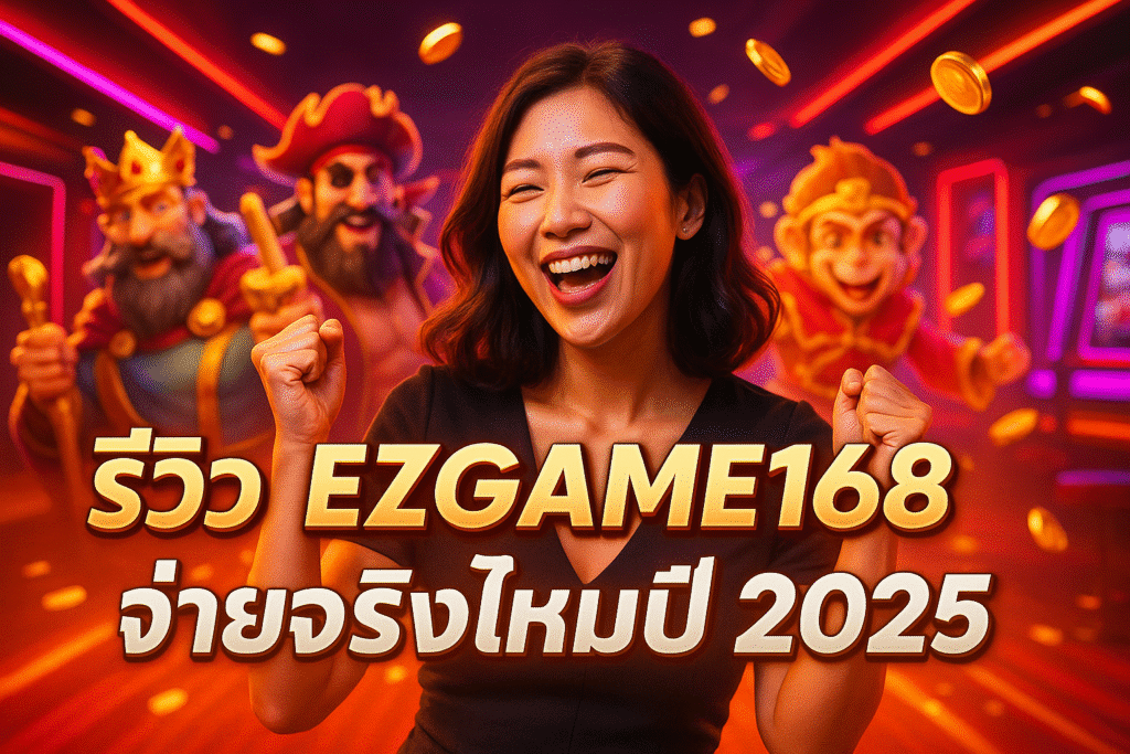 รีวิว EZGAME168 จ่ายจริงไหมปี 2025