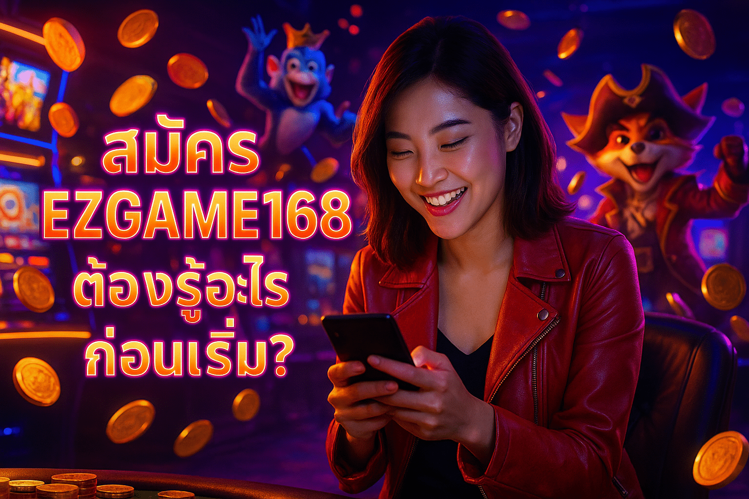 สมัคร EZGAME168 ต้องรู้อะไรก่อนเริ่ม?